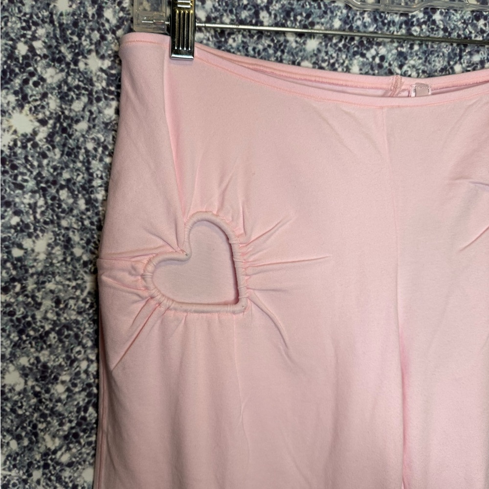 Skims Cotton Jersey Heart Cutout Legging - Picture 4 of 10